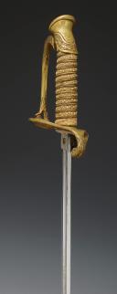 Photo 9 : SABRE D'OFFICIER DE LA MARINE DE LA RÉPUBLIQUE DOMINICAINE, Milieu XXème siècle. 32680