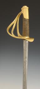 Photo 10 : SABRE DE CAVALERIE LÉGÈRE, modèle 1822 transformé 1883, Troisième République. 24307-1