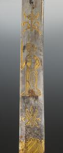 Photo 10 : SABRE À LA MONTMORENCY D'OFFICIER DE LA GARDE NATIONALE, Révolution. 32213