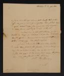 Campaign in Russia. AUTOGRAPH LETTER SIGNED BY OFFICER BARON BERIAGY(BERIAGE?) TO HIS WIFE, Ostrolenka June 22, 1812. 18855-12