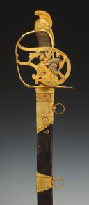 SABRE À LA MONTMORENCY D'OFFICIER DE LA GARDE NATIONALE, Révolution. 32213