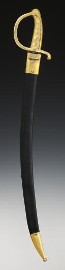 Photo 2 : REPRODUCTION OF AN INFANTRY TROOP SWORD known as a "briquet," An XI model, First Empire style, 20th century. 29207.