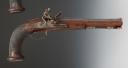 Photo 2 : PAIRE DE PISTOLETS À SILEX D'OFFICIER DE LA MANUFACTURE DE VERSAILLES, SIGNÉS « NICOLAS BOUTET », Premier Empire. 30232
