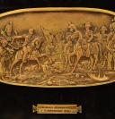 Photo 2 : BATTLE OF AUSTERLITZ December 2, 1805: Cast brass plaque, 20th century. 30145