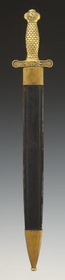 Photo 2 : SABRE GLAIVE D'ARTILLERIE À PIED DE LA GARDE NATIONALE, type 1816, Monarchie de Juillet. 29621R