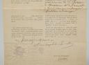 Photo 3 : PASSPORT SIGNED BY THE PRINCE DE CONDÉ, GRANTED TO MR. DE BIOTIÈRE DE CHASSINCOURT, Feistritz on March 28, 1801. 18913-26