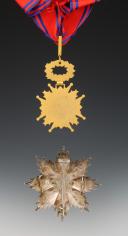 Photo 3 : PLAQUE OF THE GRAND CROSS AND COMMANDER'S CROSS OF SOCIAL DEVOTION, Fourth Republic. 26417