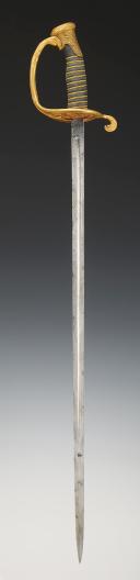 Photo 3 : SABRE D'OFFICIER DE LA MARINE BRÉSILIENNE, Fin XIXème - Début XXème siècle. 32679
