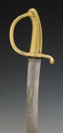 Photo 4 : REPRODUCTION OF AN INFANTRY TROOP SWORD known as a "briquet," An XI model, First Empire style, 20th century. 29207.