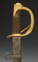Photo 4 : SABRE DE CAVALERIE LÉGÈRE, modèle 1822 transformé 1883, Troisième République. 24307-1