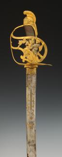 Photo 4 : SABRE À LA MONTMORENCY D'OFFICIER DE LA GARDE NATIONALE, Révolution. 32213