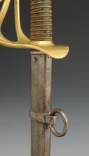 Photo 5 : SABRE DE CAVALERIE LÉGÈRE, modèle 1822 transformé 1883, Troisième République. 24307-1