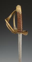 Photo 5 : SABRE DE CUIRASSIERS, modèle an XI, provenant du champ de bataille de Waterloo, Premier Empire. 33948