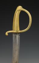 Photo 6 : REPRODUCTION OF AN INFANTRY TROOP SWORD known as a "briquet," An XI model, First Empire style, 20th century. 29207.