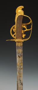 Photo 9 : SABRE À LA MONTMORENCY D'OFFICIER DE LA GARDE NATIONALE, Révolution. 32213