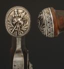 Photo 10 : PAIRE DE PISTOLETS D'OFFICIER D'ÉTAT-MAJOR DES PLACES SIGNÉS « VERSAILLES », Consulat - Premier Empire. 30233