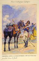 Photo 1 : Grenadier en tenue de route des Grenadiers à cheval de la garde Impériale, 1806-1809.