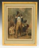 BELLANGÉ HIPPOLYTE - FOOT GRENADIER OF THE IMPERIAL GUARD First Empire: color engraving, 19th century. 32890-2