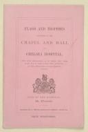 Photo 1 : Flags and Trophies - Chapel and hall Hand-Book for visitors - Chelsea Hospital