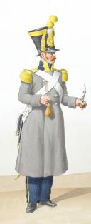 Photo 2 : 1822. Infanterie Légère. Voltigeur, Sous-Lieutenant de Carabiniers.