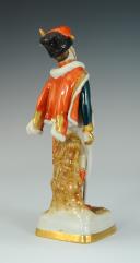 Photo 2 : DE BEAUHARNAIS, MARÉCHAL D'EMPIRE : figurine en porcelaine de Courille à Paris, XXème siècle.