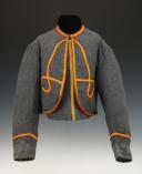 Photo 2 : ANCIENT REPRODUCTION OF A PONTIFICAL ZOUAVE UNIFORM: bolero, vest, saroual, Early 20th century. 28244