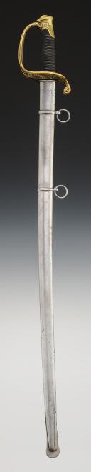 Photo 2 : INFANTRY OFFICER'S SABRE, model 1845, Third Republic. 29208
