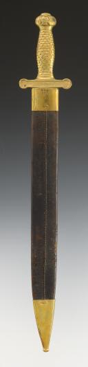 Photo 2 : SABRE GLAIVE D'ARTILLERIE À PIED DE LA GARDE NATIONALE, type 1816, Second Empire. 29589R