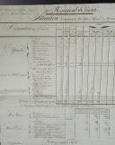 Photo 3 : 20ème Régiment de ligne. SITUATION SOMMAIRE DU CORPS À L'ÉPOQUE DU 29 MAI 1808 : officiers, hommes de l'Etat-major, sous-officiers, ...18909-6