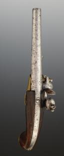 Photo 3 : PISTOLET DE CAVALERIE, modèle 1777 dit « à coffre », premier type, Ancienne Monarchie. 33793R