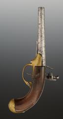 Photo 4 : PISTOLET DE CAVALERIE, modèle 1777 dit « à coffre », premier type, Ancienne Monarchie. 33793R