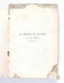 GRANDCHAMP Pierre : LA FRANCE EN TUNISIE AU XVIIème siècle (1631-1650).