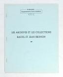 Photo 1 : Les archives et collections Raoul et Jean Brunon 