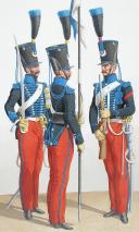 1822. Chasseurs à Cheval. Brigadier, Chasseurs (13e Régiment - de la Meuse).