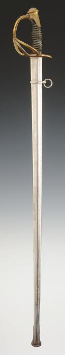 SABRE D'OFFICIER DE CAVALERIE LÉGÈRE, modèle 1883, Troisième République. 29506