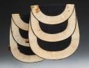 Photo 2 : PAIR OF FIRE BUCKET COVERS FOR THE GENDARMERIE, Third Republic. 29336
