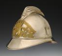 Photo 2 : CASQUE DE OFFICIER DE SAPEURS-POMPIERS DE LA VILLE DE CHÂTELLERAULT, type 1895, Troisième République.  24531