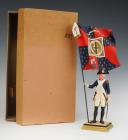 Photo 2 : GEORGES FOUILLÉ, peintre de la Marine (1909-1994) : GARDE NATIONAL DE PARIS 1790, 6ème division, 7ème Bataillon, District Saint Honoré, XXème siècle. 33363