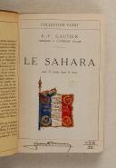 Photo 3 : GAUTIER E.F. – LE SAHARA. 