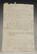 Photo 3 : Military Hospitals. County of Burgundy. LIST OF REMEDIES SUPPLIED TO THE SOLDIERS OF THE GARRISON OF BLAMONT, 1787. 18905-5
