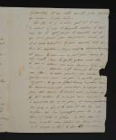 Photo 3 : AUTOGRAPH LETTER SIGNED BY VÉLITE DESTRET, of the 1st company of the Battalion of the Tirailleurs of the Imperial Guard, TO HIS BROTHER, December 10, 1812. 18855-14