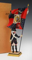 Photo 3 : GEORGES FOUILLÉ, peintre de la Marine (1909-1994) : GARDE NATIONAL DE PARIS 1790, 6ème division, 7ème Bataillon, District Saint Honoré, XXème siècle. 33363