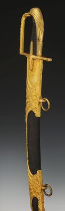 Photo 3 : SABRE D'OFFICIER DE HUSSARDS AUSTRO-HONGROIS, Règne de François II, vers 1792. 32215