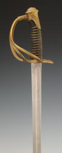 Photo 3 : SABRE D'OFFICIER DE CAVALERIE LÉGÈRE, modèle 1883, Troisième République. 29506