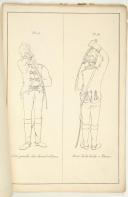 Photo 3 : PLANCHES du règlement sur l'exercice du sabre pour la cavalerie anglaise du 1er décembre 1796. (Édition de 1814).