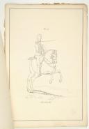 Photo 4 : PLANCHES du règlement sur l'exercice du sabre pour la cavalerie anglaise du 1er décembre 1796. (Édition de 1814).