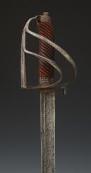 Photo 5 : LIGHT HORSE OR BADOIS DRAGON OFFICER'S SABER, 1780 model known as "Rumford", 1780-1805. 25913