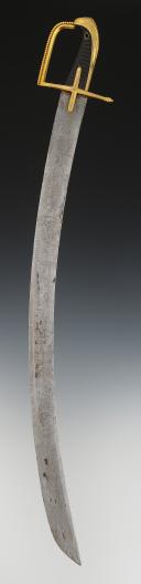 Photo 5 : SABRE D'OFFICIER DE HUSSARDS AUSTRO-HONGROIS, Règne de François II, vers 1792. 32215