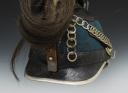 Photo 7 : CASQUE D'ESSAI DE CHASSEURS À CHEVAL, troisième modèle 1880-1881, Troisième République. 27163