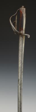Photo 8 : LIGHT HORSE OR BADOIS DRAGON OFFICER'S SABER, 1780 model known as "Rumford", 1780-1805. 25913